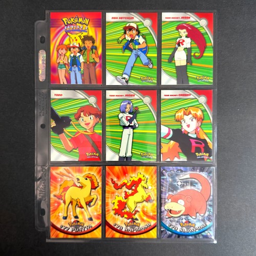 topps Pokemon TV Animation Edition Series 2 Non Holo Foil Blue Logo You Choose