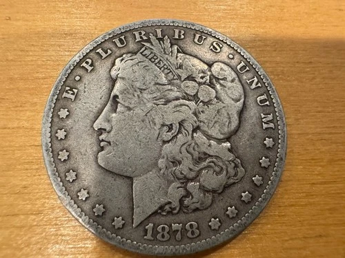 1878-S Morgan Silver Dollar  90% Silver in Good Condition