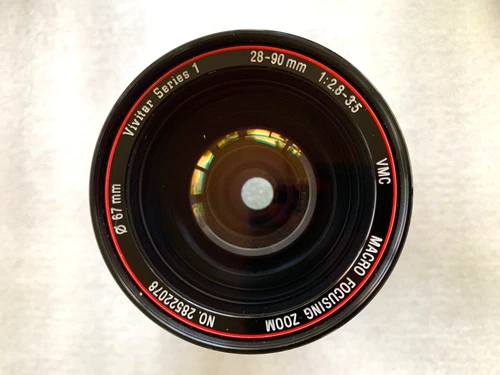 Vivitar Canon FD Series 1 Macro Focusing 28-90mm 1:2.8-3.5  Zoom Lens-Tested
