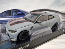 NEW MINICHAMPS BMW MINIATURE M4 CSL G82 BROOKLYN GREY 1:18 80435B308D1