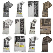 Beautiful High Quality Kashmiri Embroidered Shawl Parna Chadar 700g