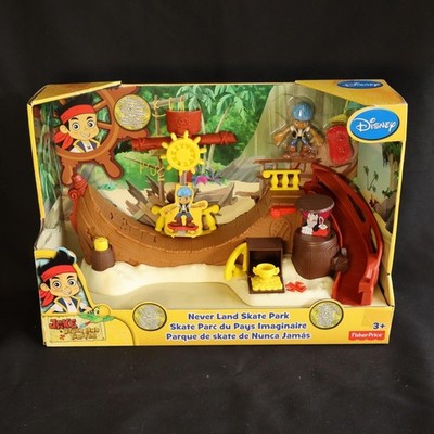 Neu! Fisher Price Skatepark Jake and Neverland Pirates Disney