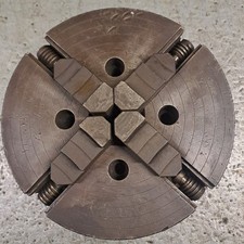 12"/ 300mm, Pratt  Lathe Chuck, Steel, Reversible 4 Jaw Independent, 3275L