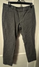 Banana Republic Sloan Gray Cropped Pants Size 8