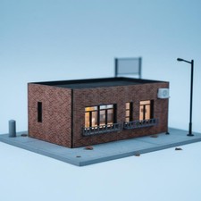 1:64 Scale Miniature Scene Miniature Accessories 1:64 Scale Model Building