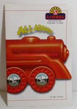 Little Lionel Catalog Volume 1 2000 Play Train Sets Track Accessories