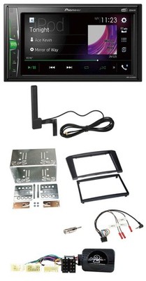 Pioneer MP3 DAB Lenkrad 2DIN Bluetooth Autoradio für Toyota Avensis 2003-2009