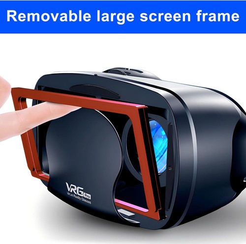 VR Brille Virtual Reality Headset 3D 120° für Smartphones Handy für Alle Handys - Afbeelding 4 van 10