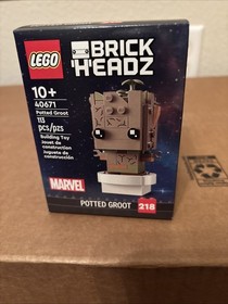 NISB Lego Lot Brickheadz Tusken 40615 Hermione 41616 Groot 40671 40367 41594