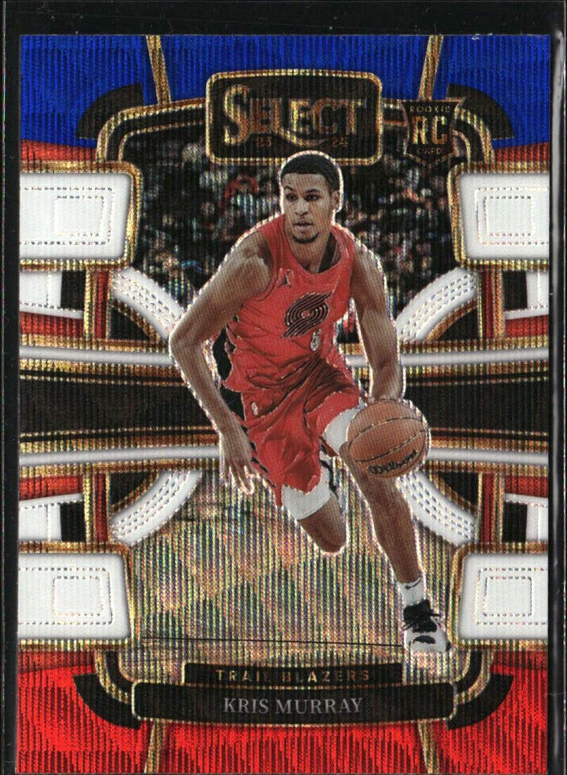 2023-24 Panini Select #91 Kris Murray Tri-Color Prizms