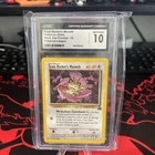 New ListingPokemon Team Rocket's Meowth #18 CGC 10 Black Star Promo Pokemon League