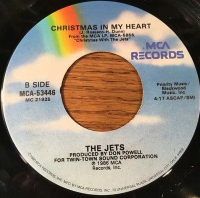 The Jets Anytime Vinyl Single 7inch MCA Records