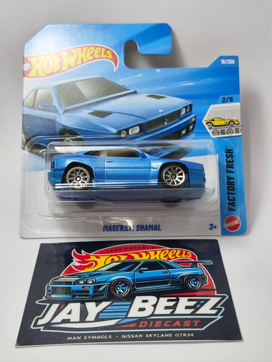 Hot Wheels 2026 NEW Case A Maserati Shamal Blue SC (Promo Combine