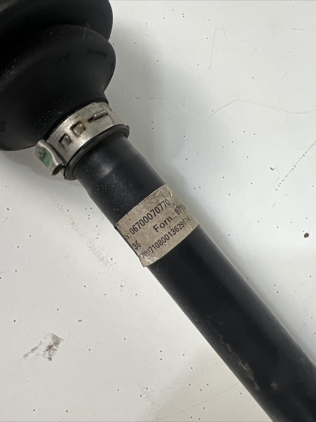 2014-2020 MASERATI QUATTROPORTE GHIBLI LEFT FRONT AXLE SHAFT 670003873 OEM