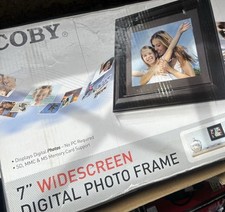 Coby DP-557 Digital Picture Frame 5.6 Inch Screen Open Box Never Used