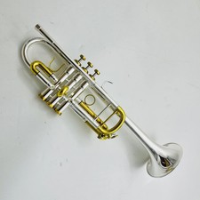 New C Tune Trumpet Sliver Brass Plated Professional Brass Instrument with Case-