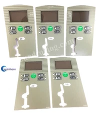 70136101 (5) PIECES HUEBSCH 300DRG DRYER COMPUTER OVERLAY