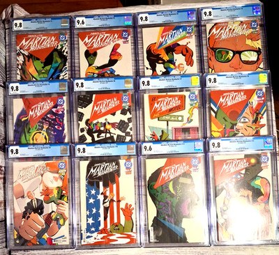 Absolute Martian Manhunter #1-12 1st Printings CGC Graded (2) 9.6's, (10) 9.8's.
