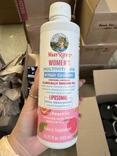 Mary Ruths WOMEN MultiVitamin HAIR GROWTH 15.22oz Liposomal PEACH