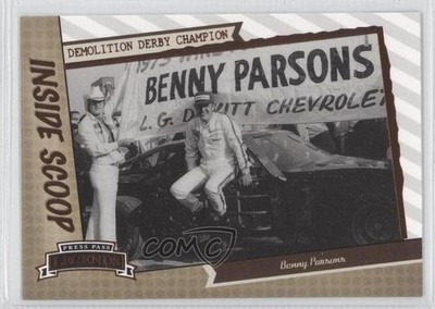 2011 Press Pass Legends Inside Scoop Benny Parsons #73 HOF 0a1