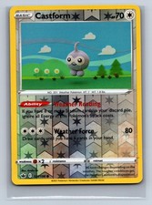 Castform 121/198 Common Chilling Reign Pokemon Reverse Holo NM/M 811b-49