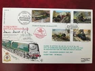 RFDC33 Famous Trains 22nd January 1985 Signed & Flown First Day Cover