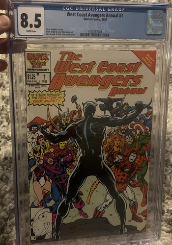 West Coast Avengers Annual #1 (1986) CGC 8.5