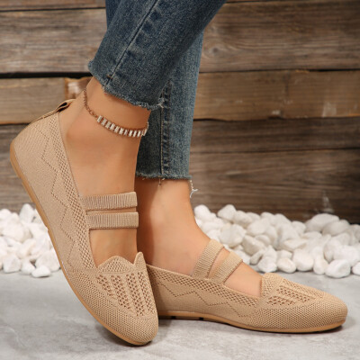 Soft Leather Ballet Flats Fashion Butterfly-knot Flats Shoes Women