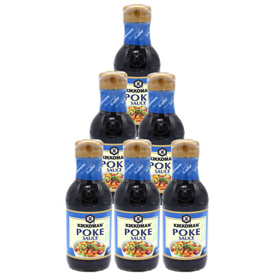 Kikkoman Poke Sauce für Poke Bowls Poke Sosse Kikkoman 6x250ml