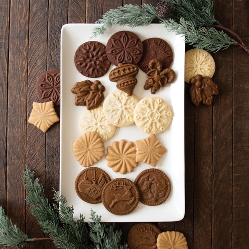 Nordic Ware Yuletide Cookie Stamps - Bild 5 von 7