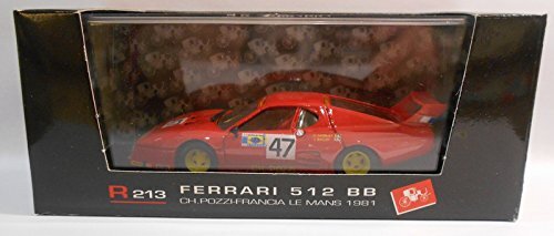 Brumm 1/43 Scale Metal Model - R213 FERRARI 512 BB LE MANS 1981 - Picture 8 of 8