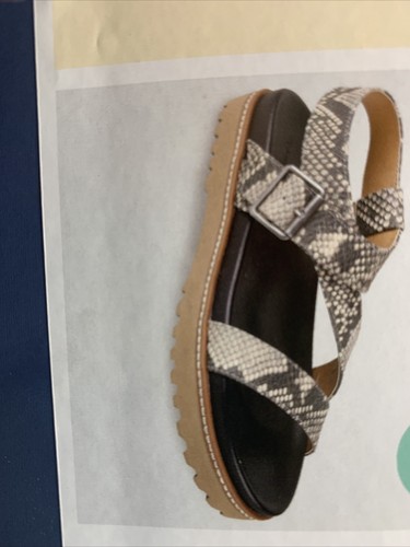 platform footbed sandals