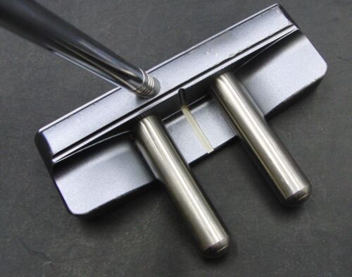 Rife Two Bar Blade Putter Steel Shaft 89.5cm Length Rife Grip + Headcover - Picture 8 of 11