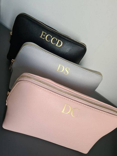 Personalised Wash Bag Makeup Toiletries 