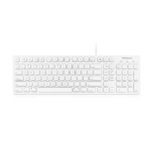 Macally MKEYE Full Size Usb Keyboard For Mac Accs - Picture 1 of 2