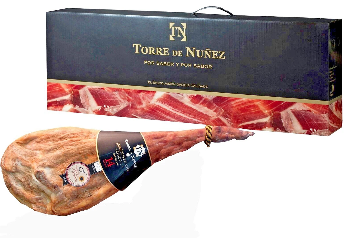 Spanish SERRANO HAM LEG Premium Quality JAMON Duroc. 7KG approx