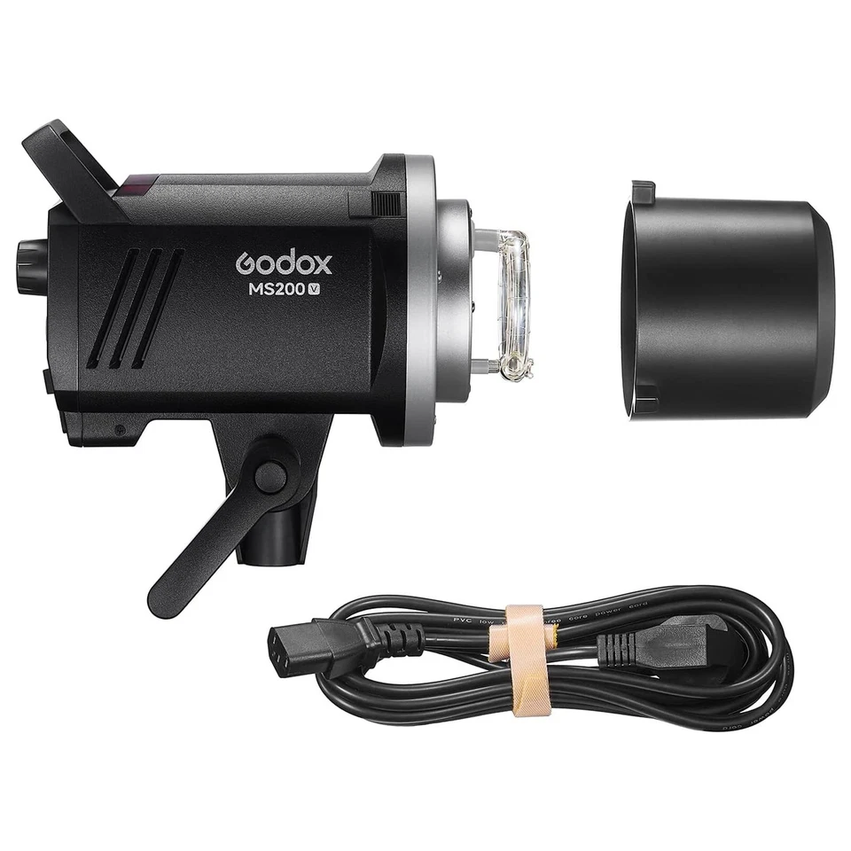 Godox MS200V Compact Photography Studio Strobe Flash + 95cm Softbox Stand Kit - Image 4 of 4