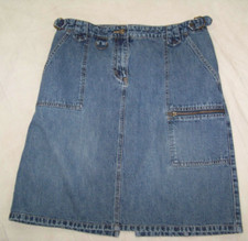 Vintage Faded Glory Denim Skirt - Size 10