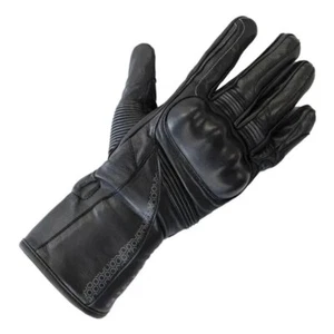 Richa Elegant Ladies Leather Motorcycle Gloves Womens Black
