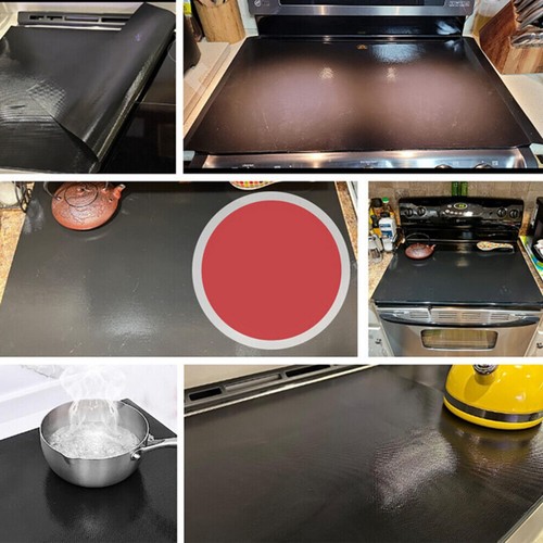 Electric Induction Hob Protector Mat Anti-Slip Mat Stove Covers 78cm x 52cm UK - Picture 6 of 7