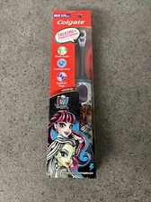 RARE Colgate Talking MONSTER HIGH Draculaura & Frankie Stein Toothbrush NIP