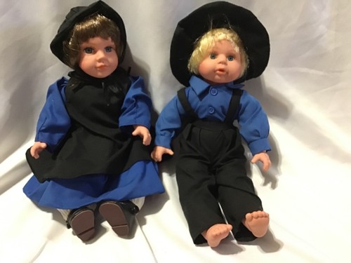 Junge und Mädchen Puppe mit passenden Outfits. - Bild 8 von 8