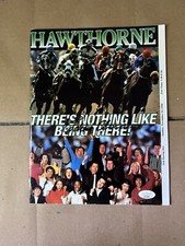 EDDIE ARCARO SIGNED HAWTHORNE Racing Program 11/10/1996 w/JSA