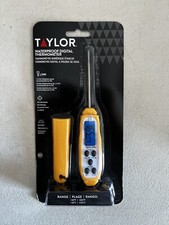 Taylor 9848Fda 6" Lcd Digital Food Service Thermometer With -40 To 450 F 