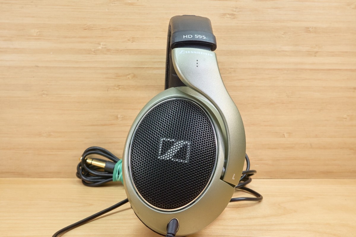 Sennheiser HD 595 有線ヘッドホン Vintage Sennheiser HD 595, Open Dynamic Hi-Fi, Stereo