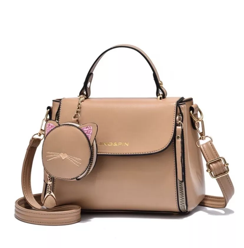 Ladies Jing Pin High Quality Leather Handbag BROWN eBay