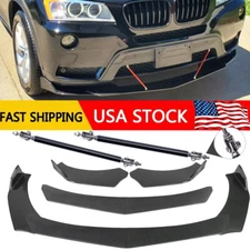 Front Lip Bumper Body Kits /Splitter /Spoiler Carbon Fiber For BMW