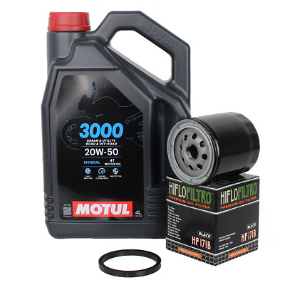 Öl Ölfilter Motul 3000 20W50 für Buell 1200 Thunderbolt / alle Modelle bis 2002