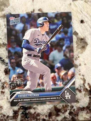 2023 Topps Now 769 Freddie Freeman