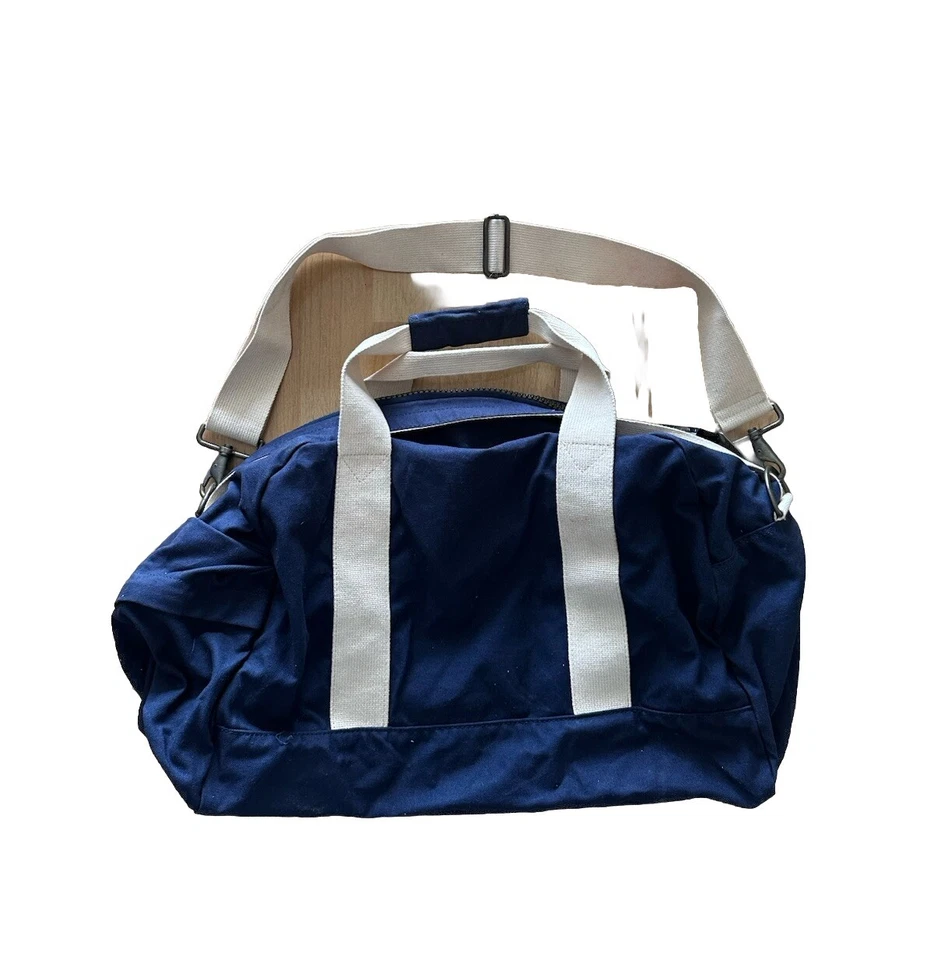 Tommy Hilfiger Bolso de Hombro de Viaje Gimnasio Lona Logotipo De Colección Años 90 Lona Foto 2 de 4